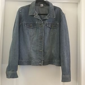 Ann Taylor LOFT Stretch Denim Jacket